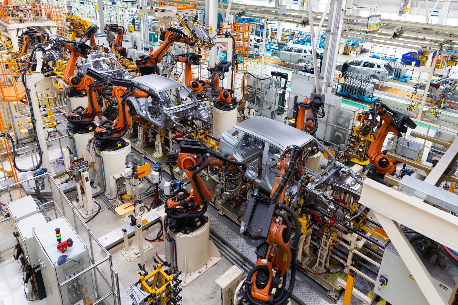 Fertigungsstraße für Elektroautos